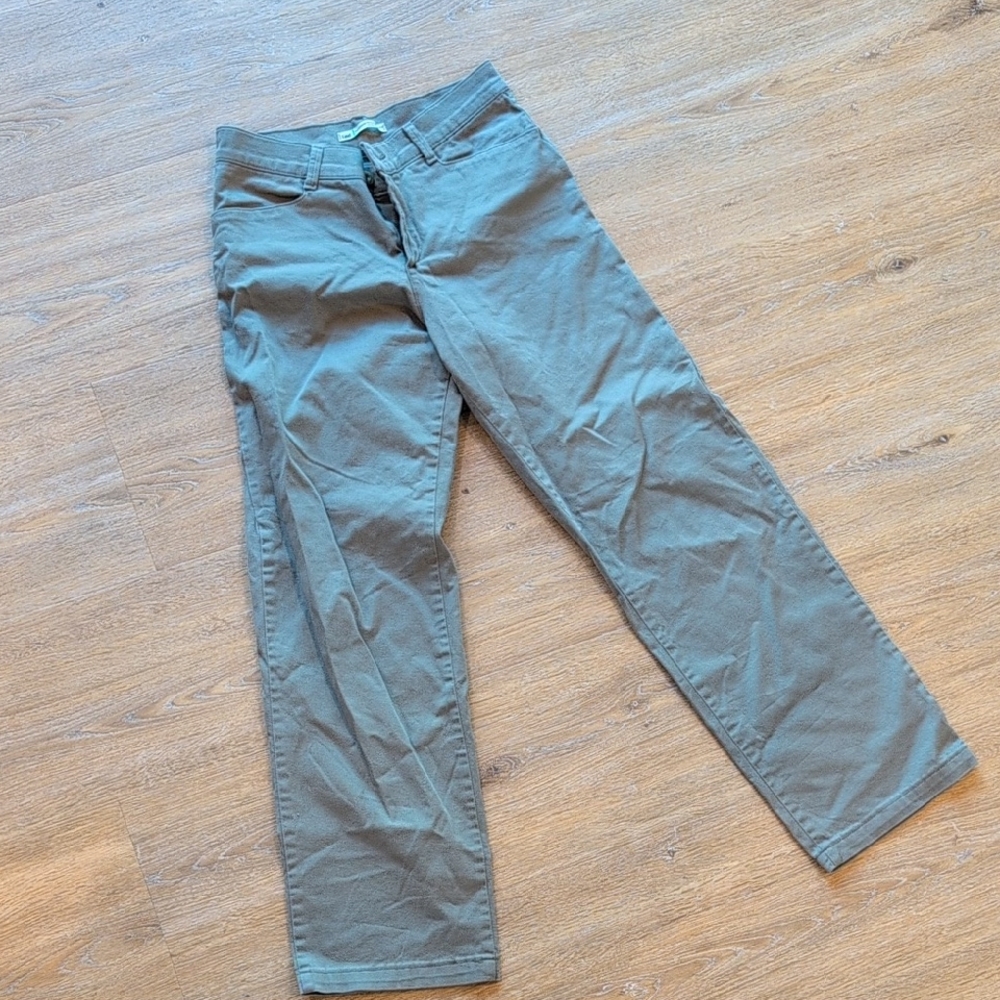 Women's Lee Relaxed Straight Leg Pants, Dusty Olive Color